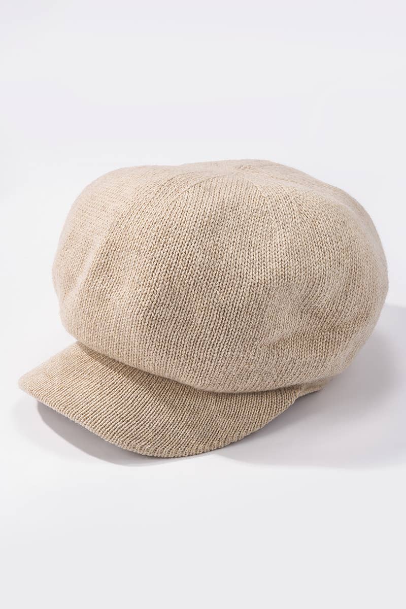 Wool newsboy cap MJ304HK
