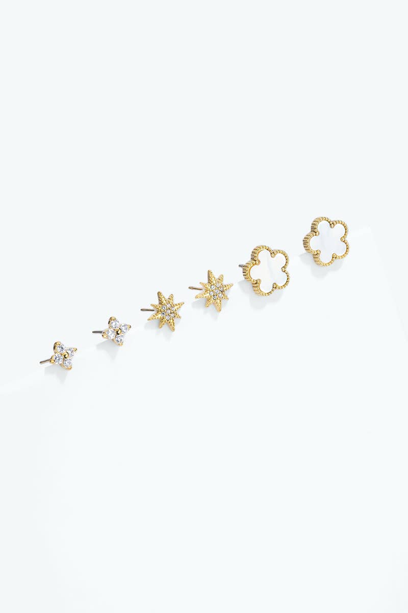 Boucles d'oreille en acier inoxydable 124AQ659