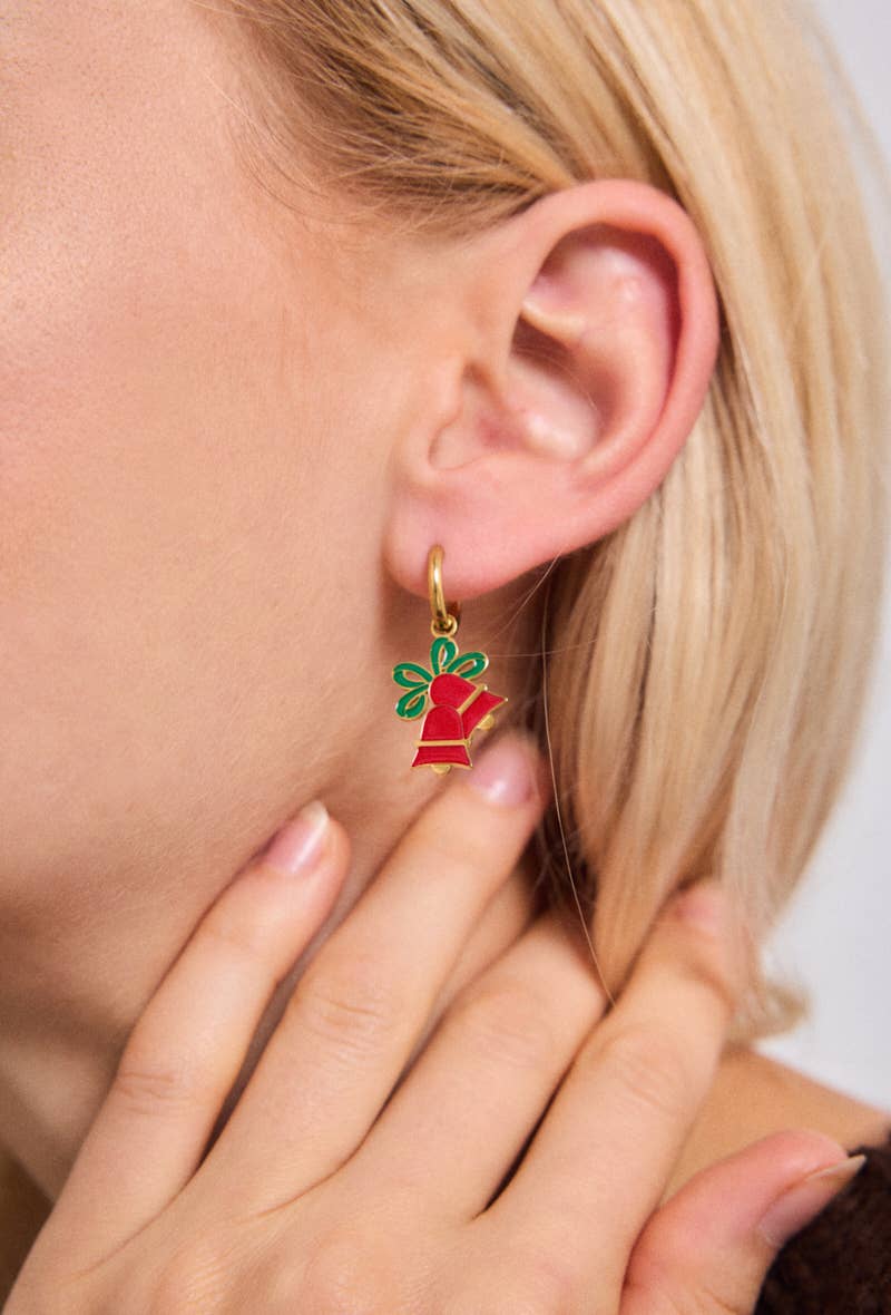 Boucles d'oreilles en acier inoxydable 124RX219