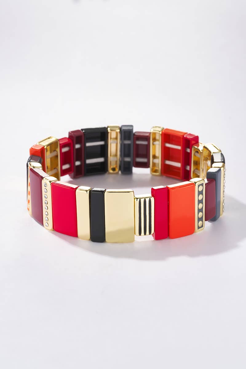 Bracelet coloré asymétrique 324CP52