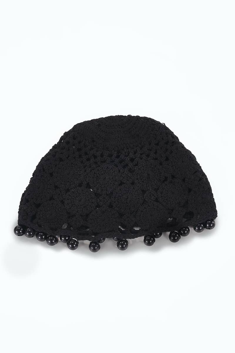Bonnet crochet en coton MJ502HS