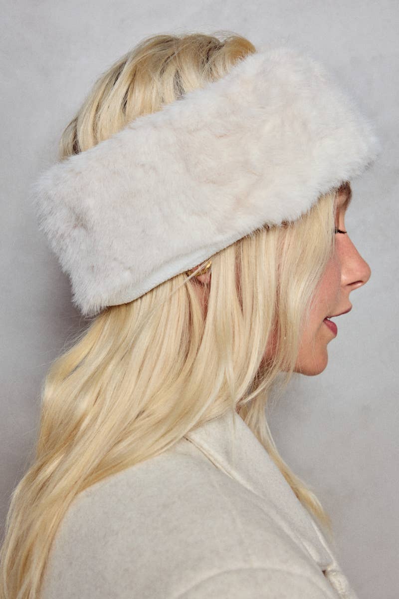 Faux fur headband MJ208SD