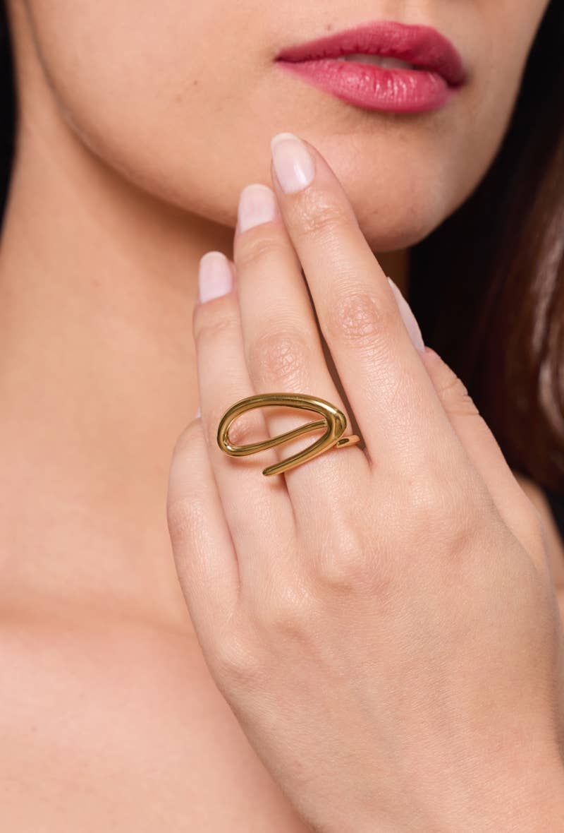 Stainless steel ring 424AQ155