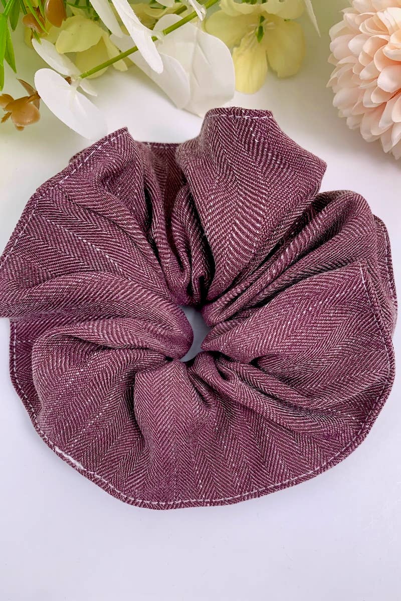 Denim-effect Scrunchies FQ79