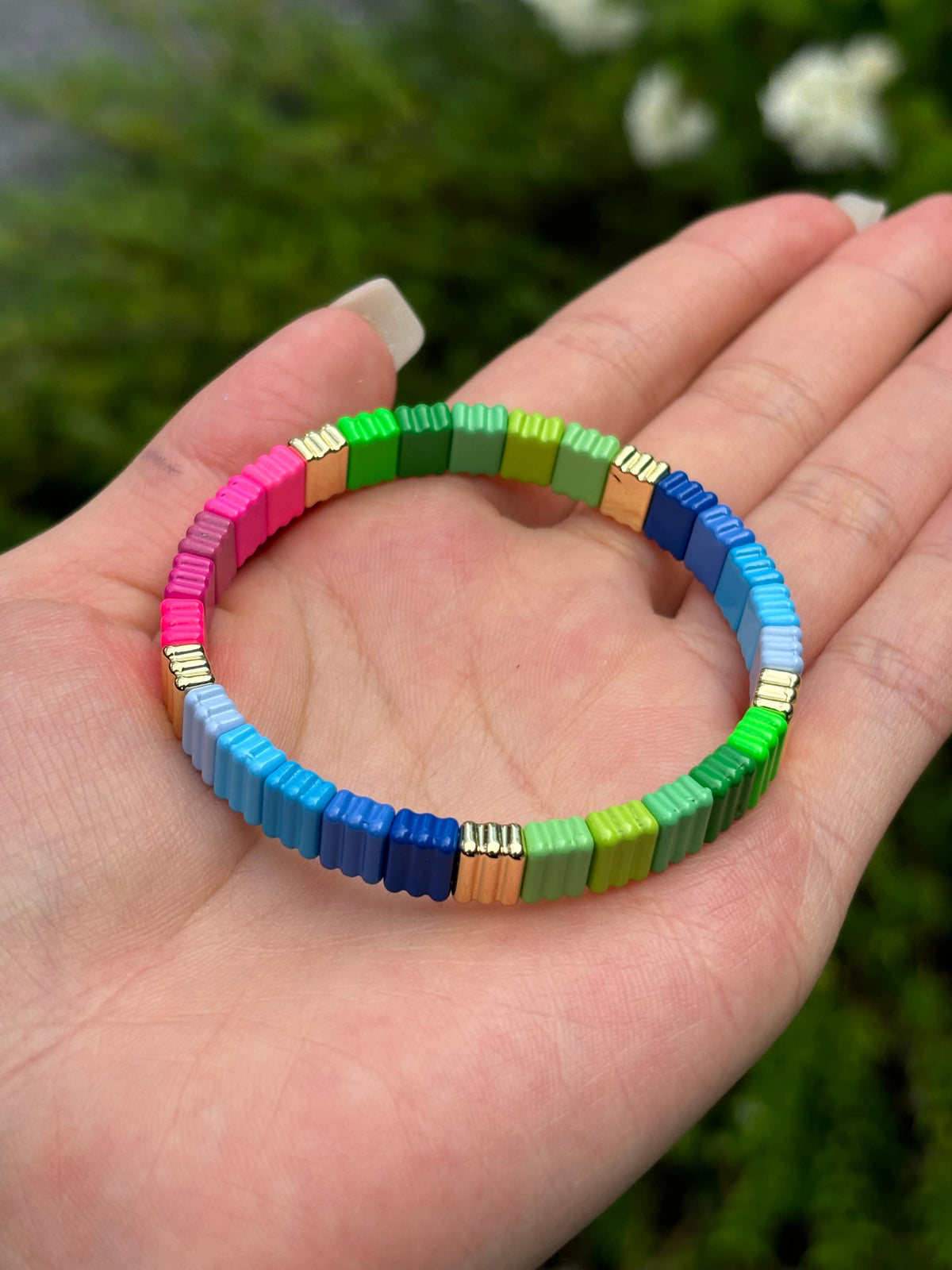 Bracelet colorés avec élastique 324CP14