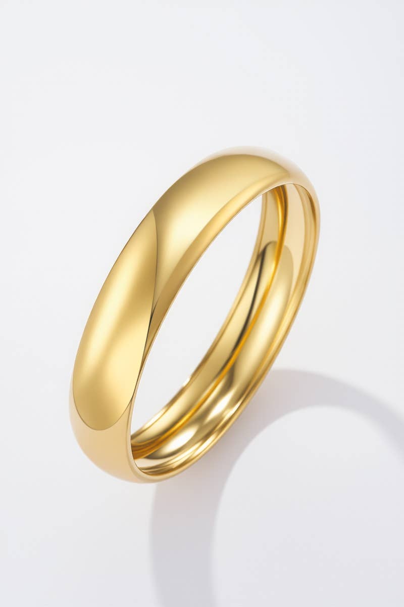 Stainless steel bangle bracelet 324RX134