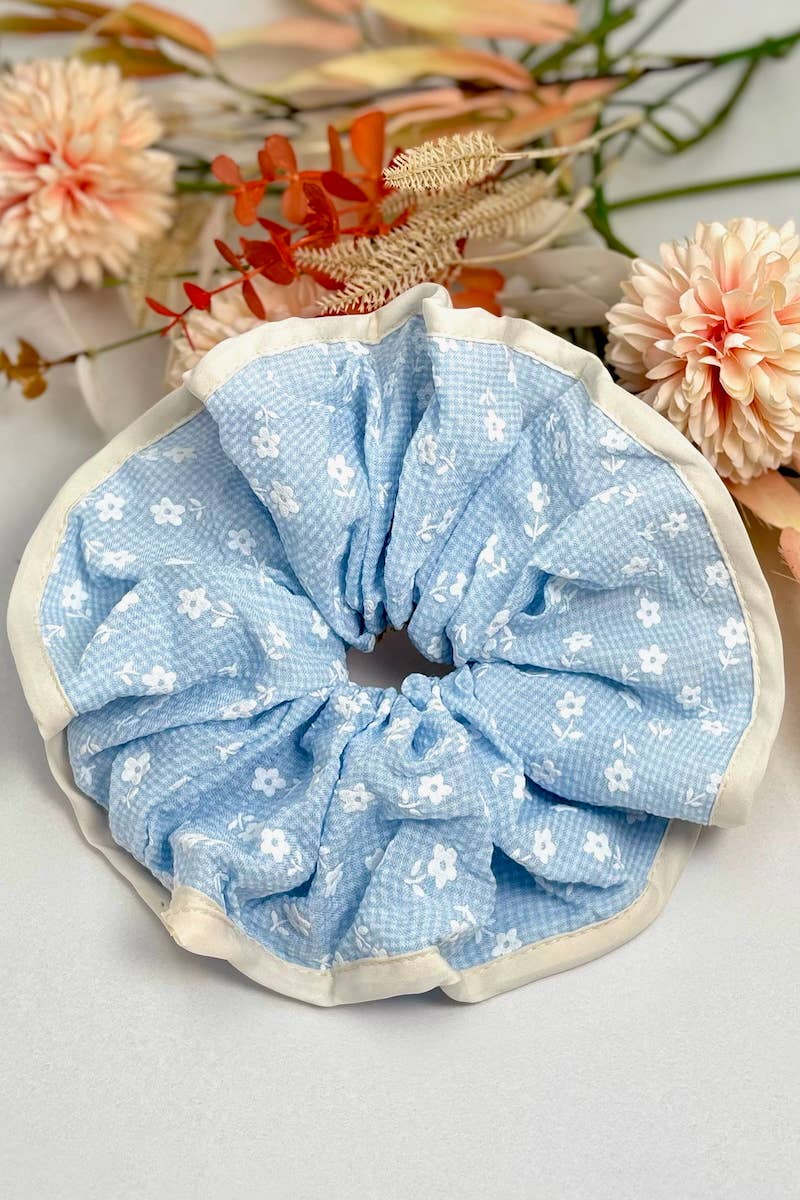 Chouchou à fleurs 20cm FQ58