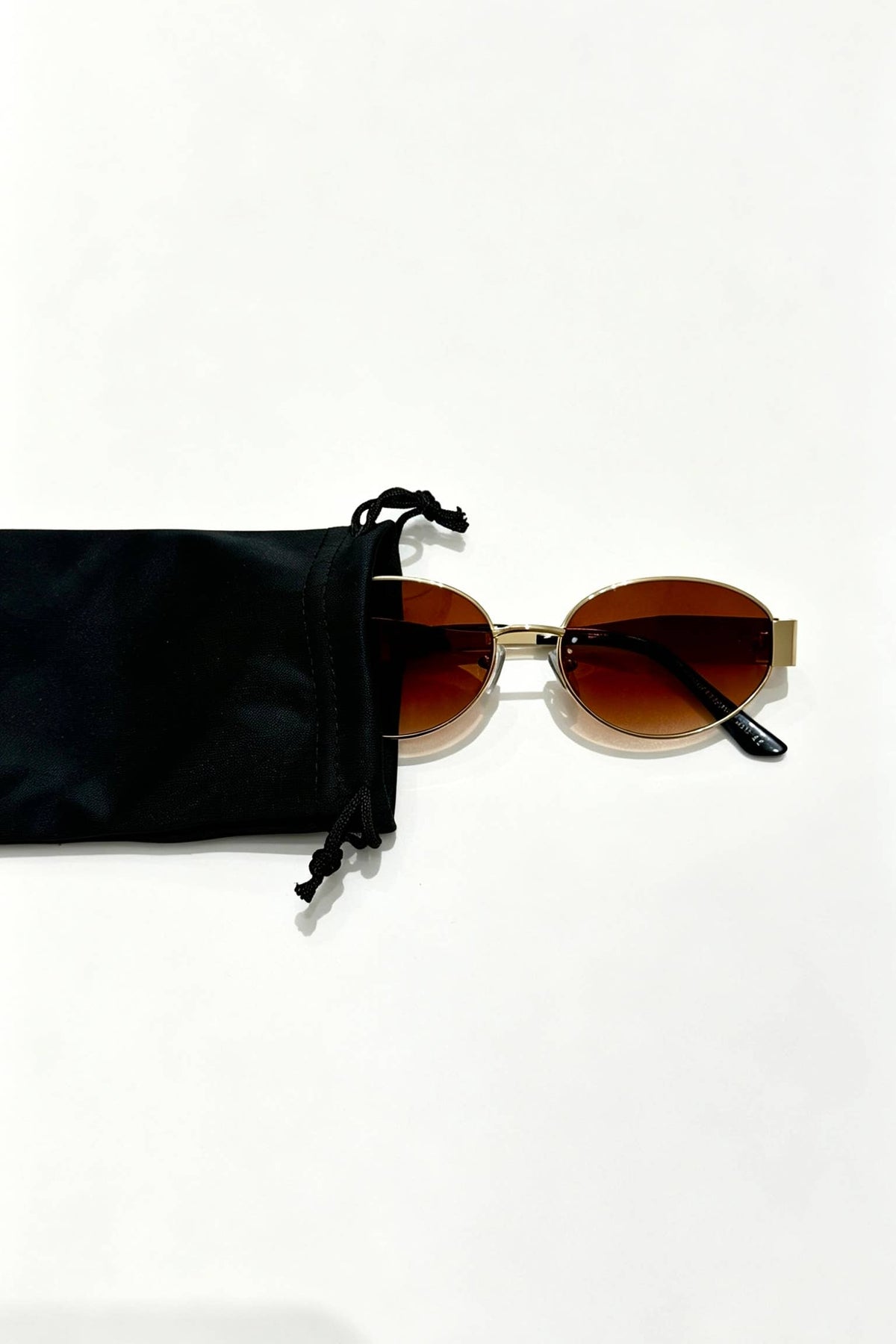 Pochon souple pour lunettes noire