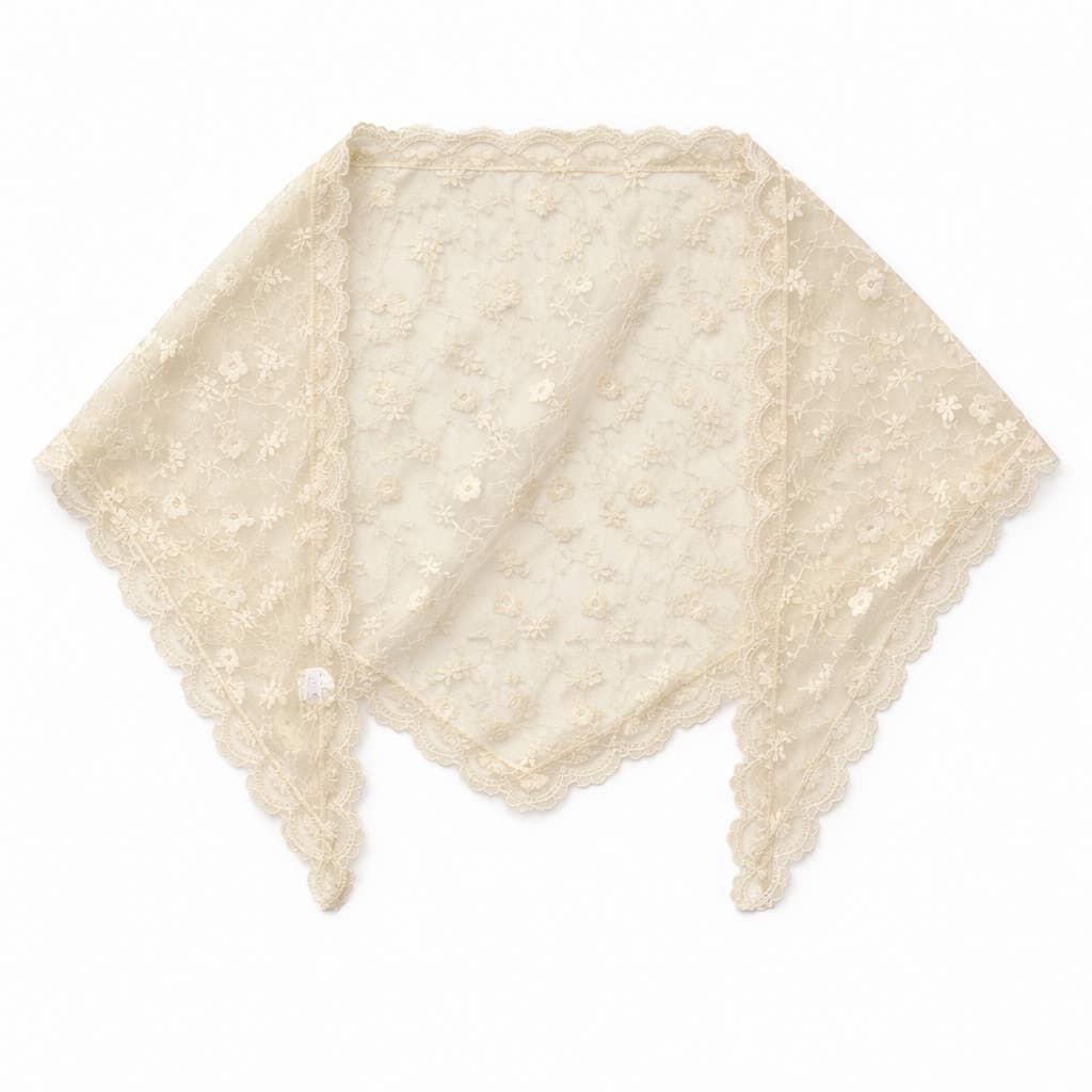 Viscose lace scarf FL300DF