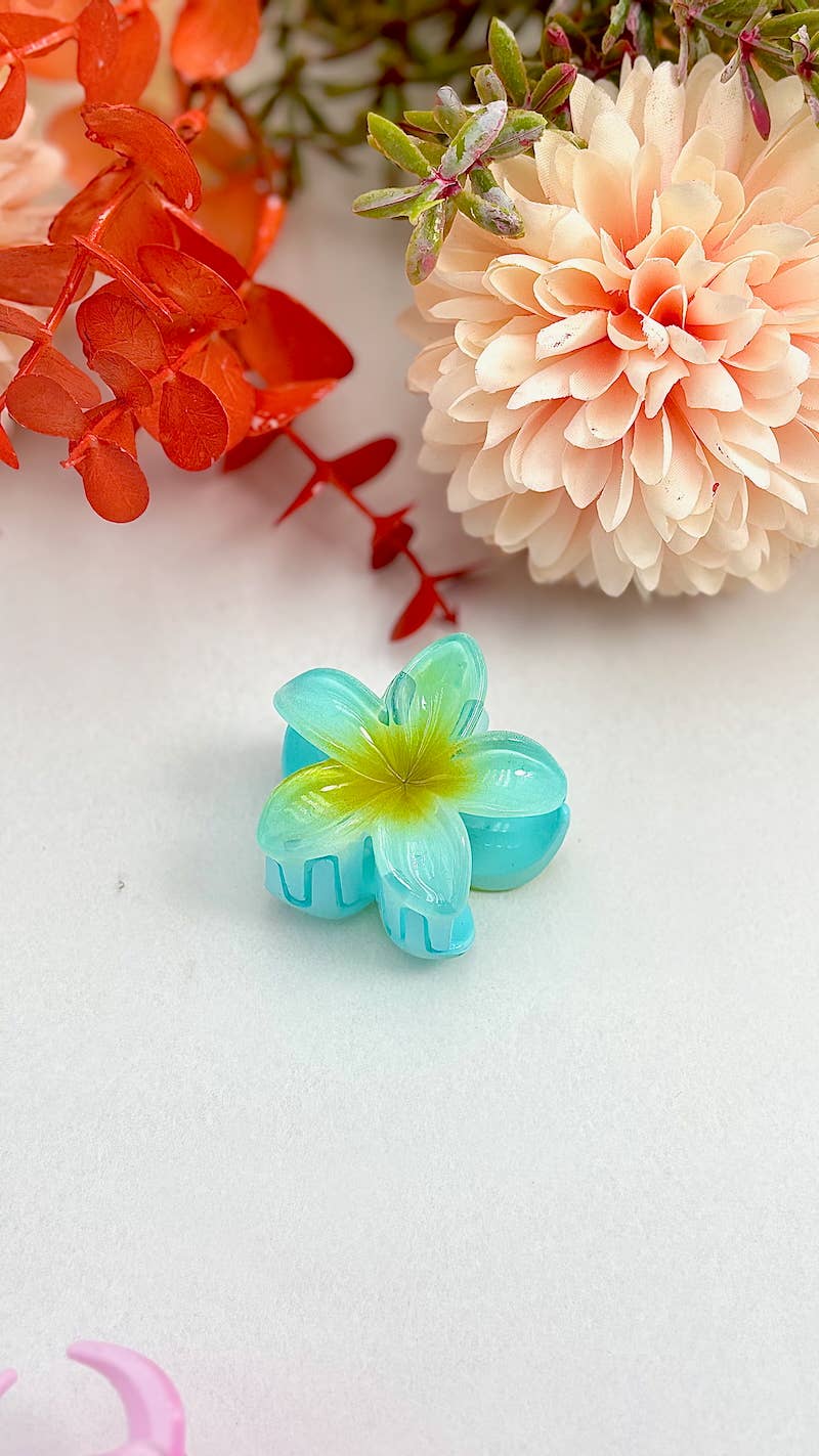 Small flower hair clip 4cm YH37