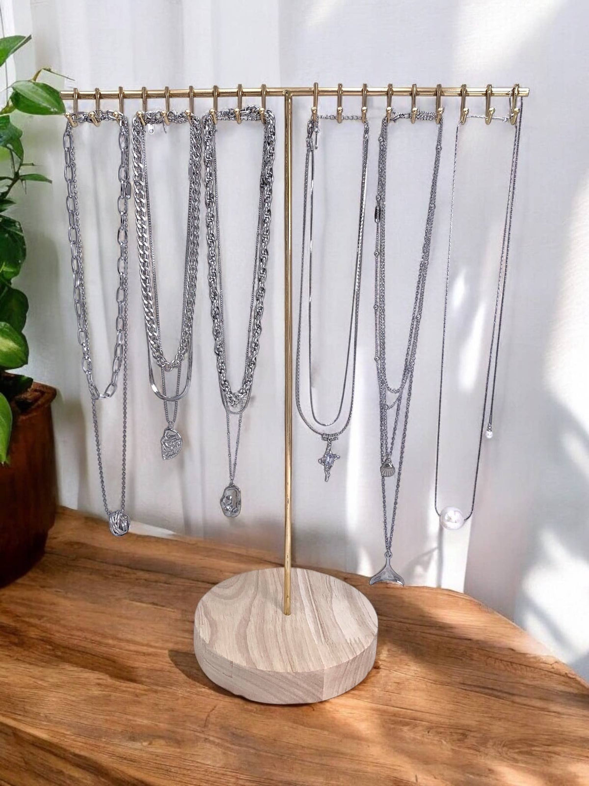 Set de 6 colliers en acier inoxydable SET114