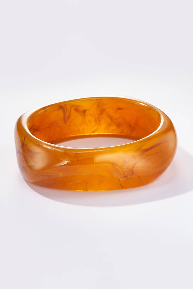 Resin bangle bracelets 324JJ05