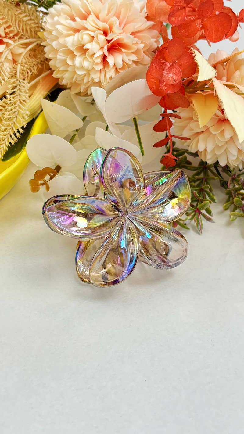 YH35 flower hair clip