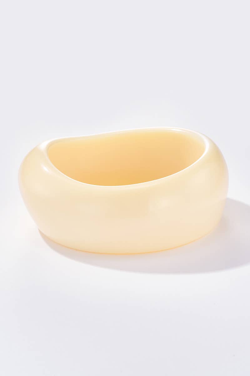Resin bangle bracelets 324JJ08