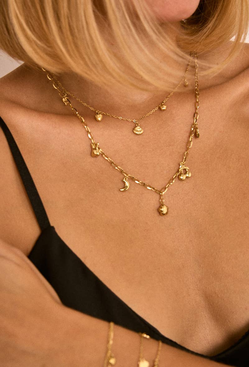 224AQ206 stainless steel necklaces