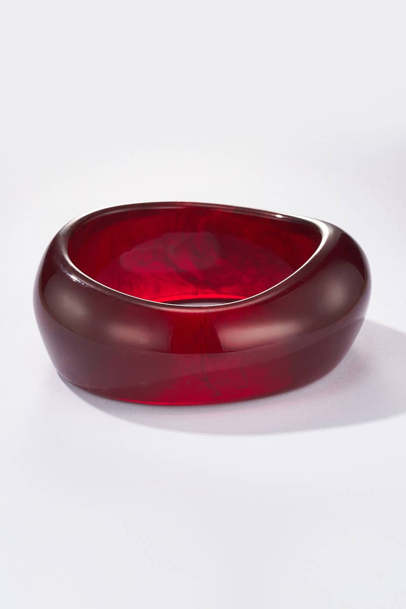 Resin bangle bracelets 324JJ08