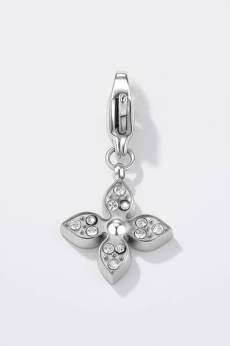 Stainless steel charm CHARM101AQ