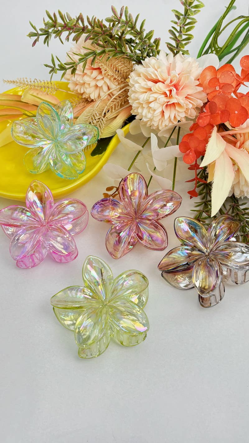 YH35 flower hair clip
