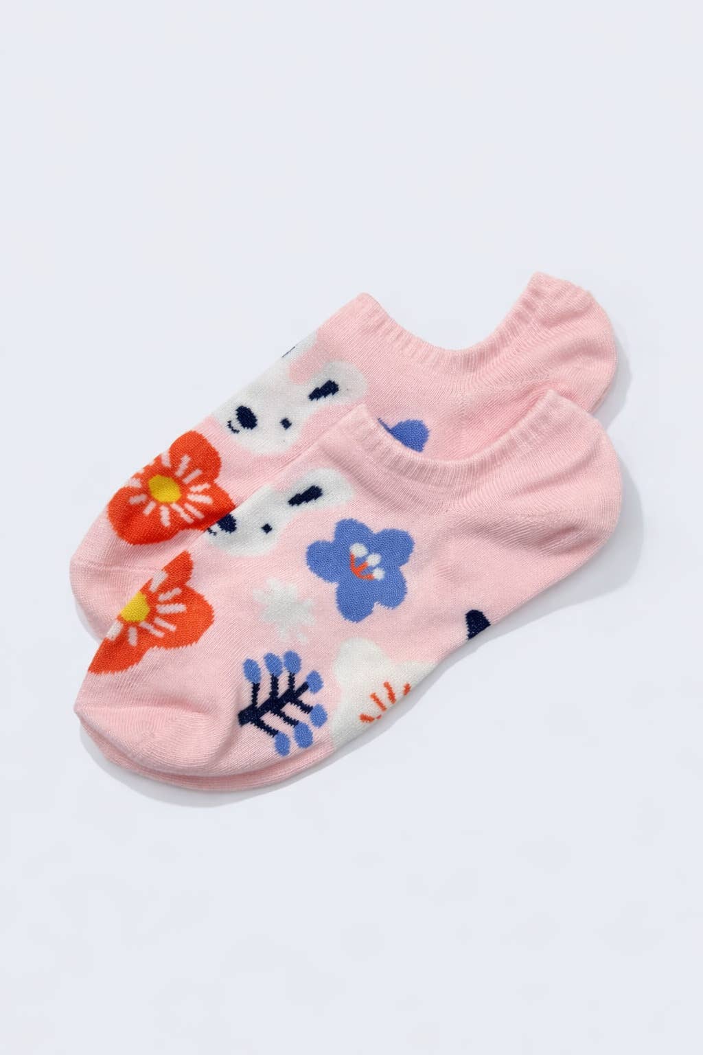 Patterned ankle socks CH014
