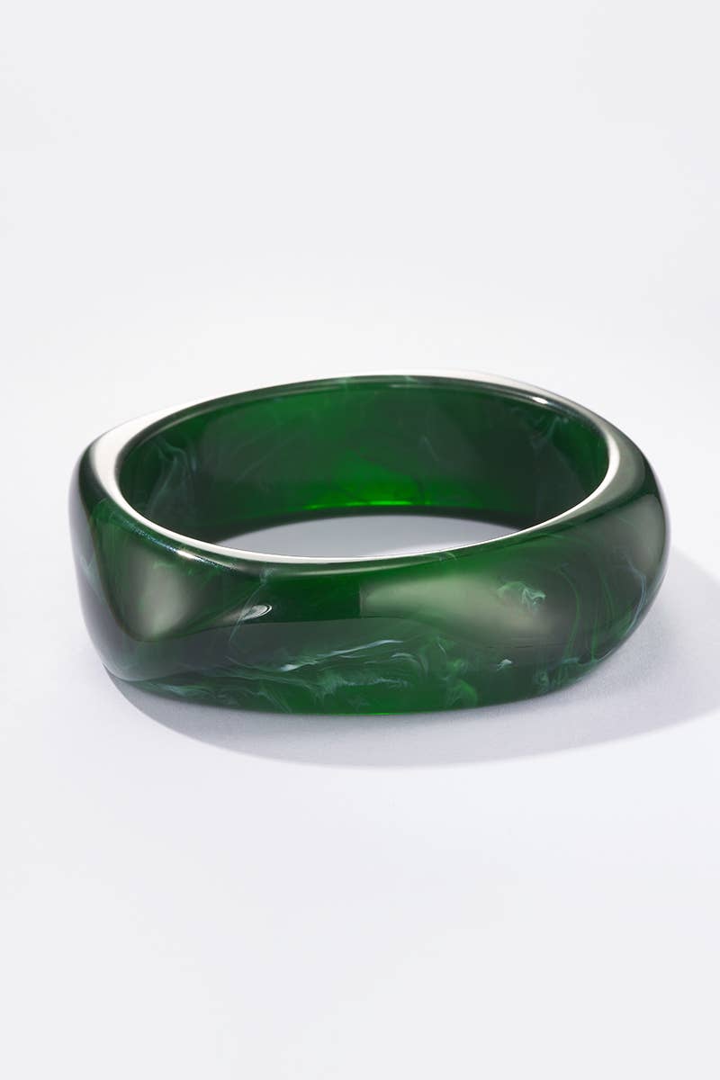 Resin bangle bracelets 324JJ05