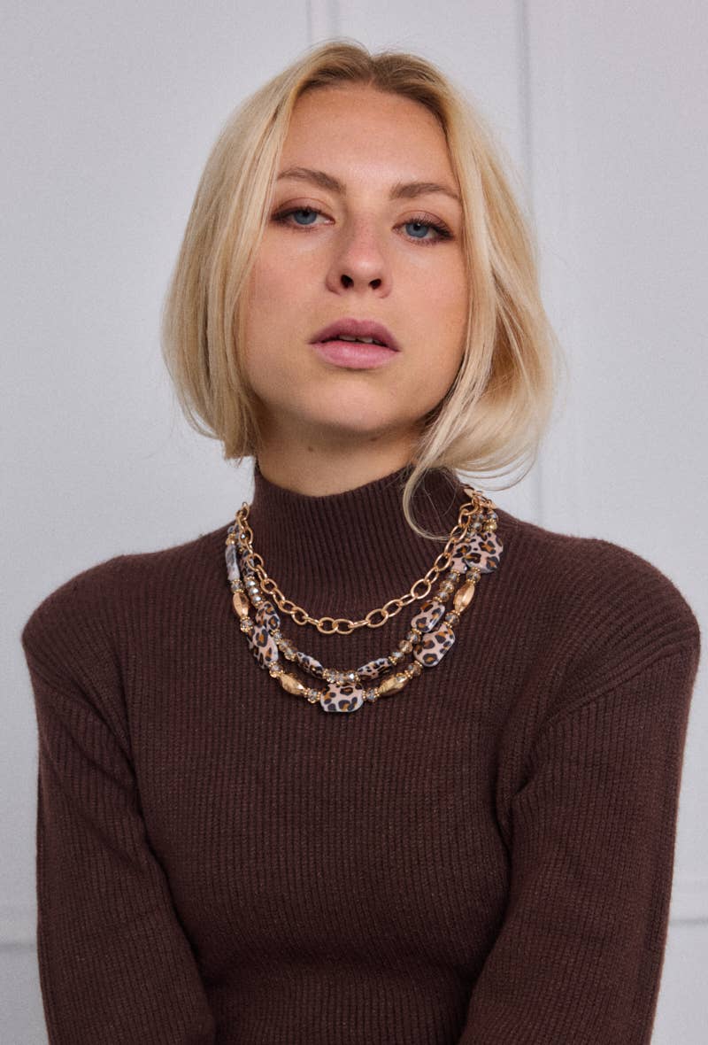 Fashion necklace 2WY06