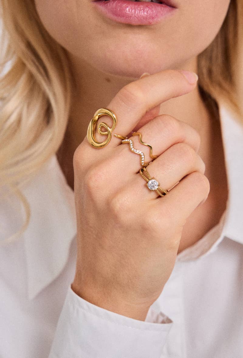 Bague en acier inoxydable 424RX257