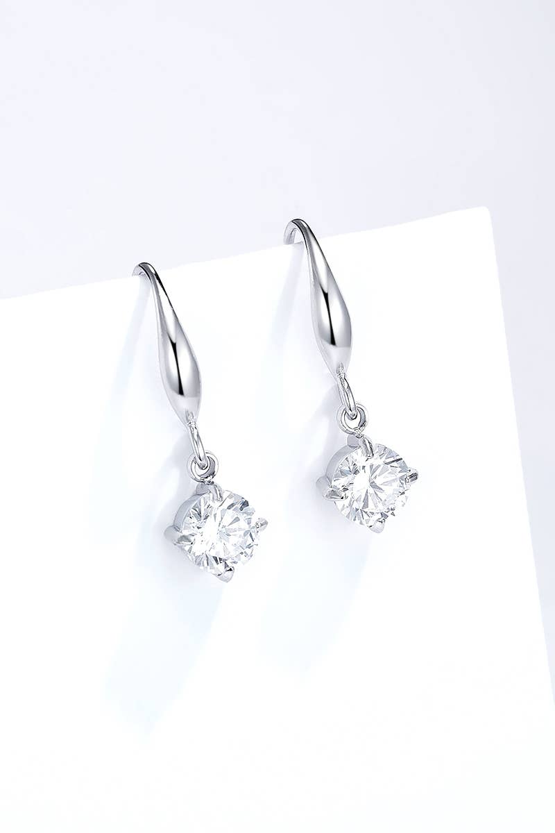 Boucles d'oreilles en acier inoxydable 124AQ394