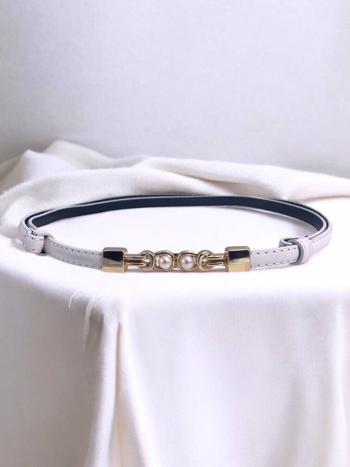 Faux leather belt CT05