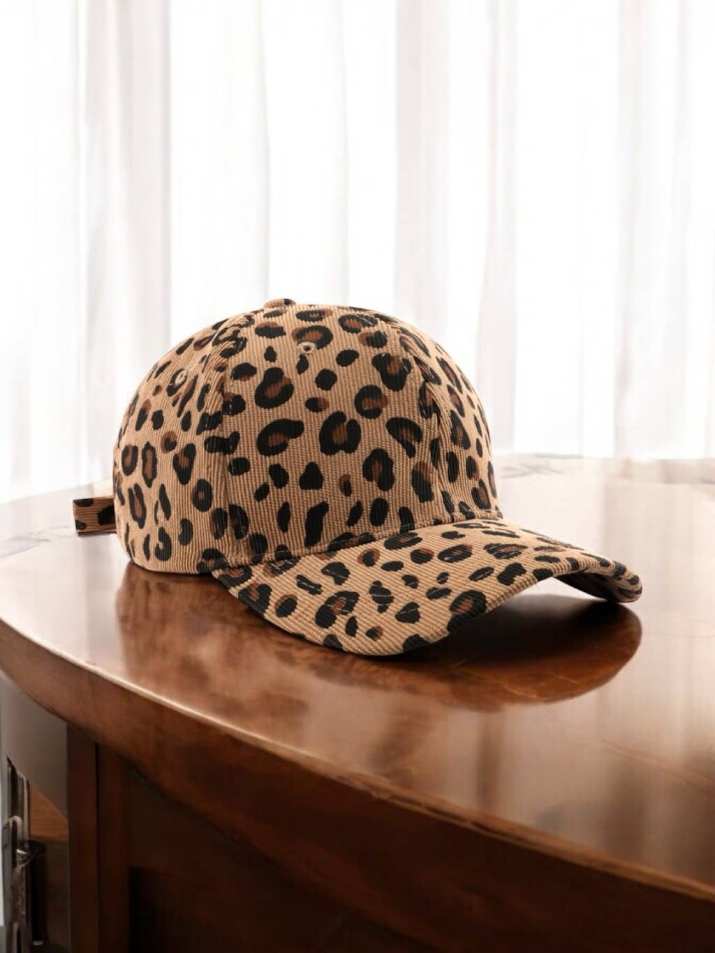 Casquette motif léopard MJ05