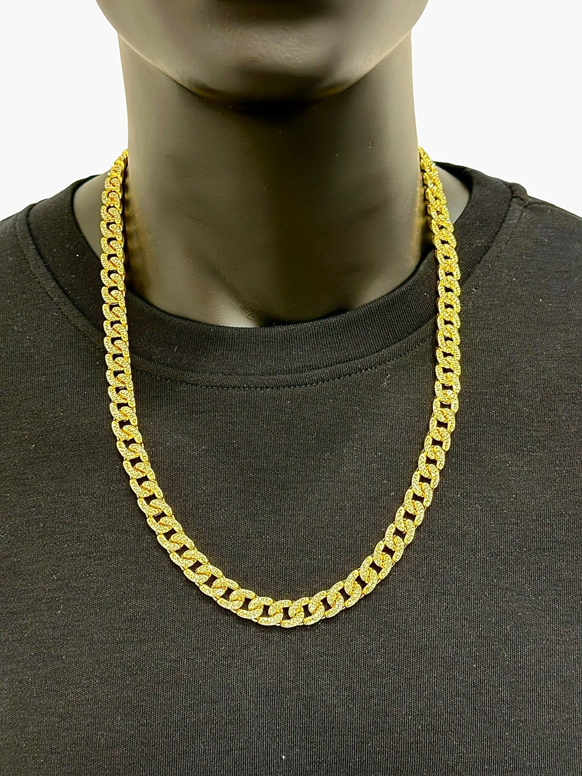 Stainless steel necklace 2K070809-LARGE