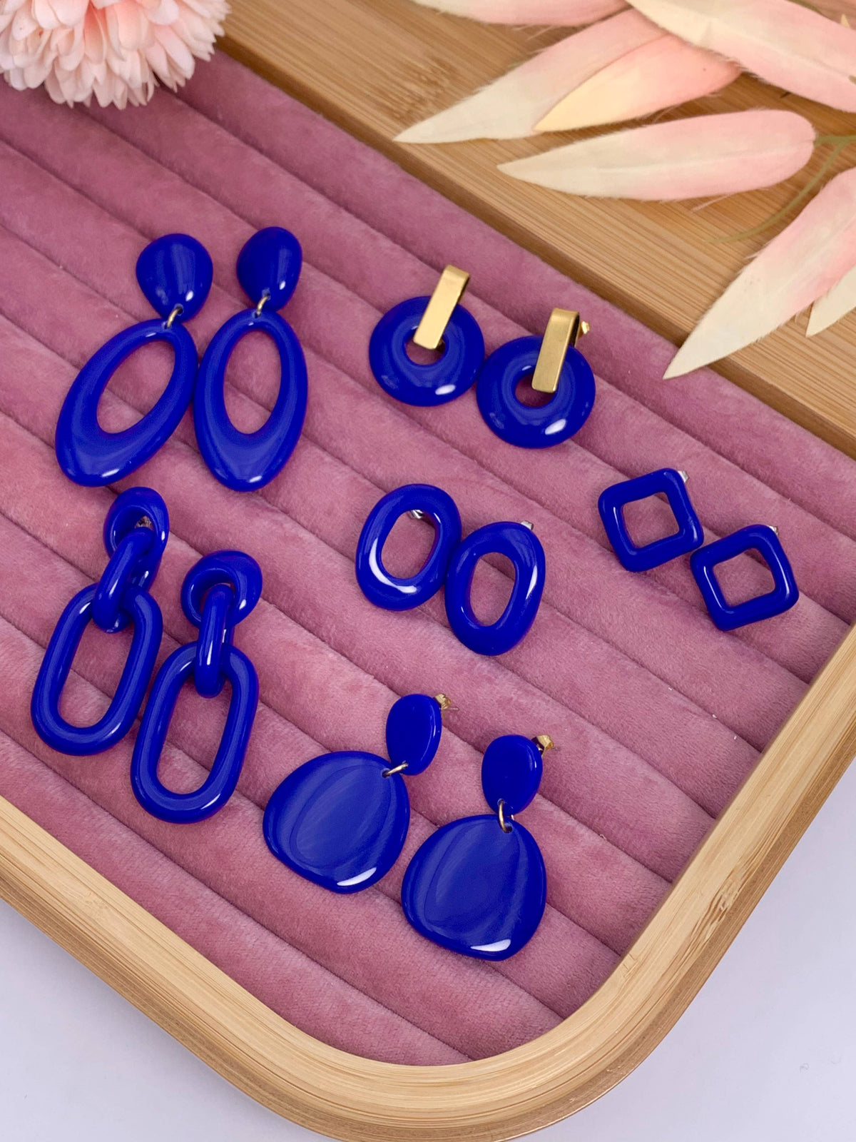 Set de boucles d'oreilles en acier inoxydable SET85
