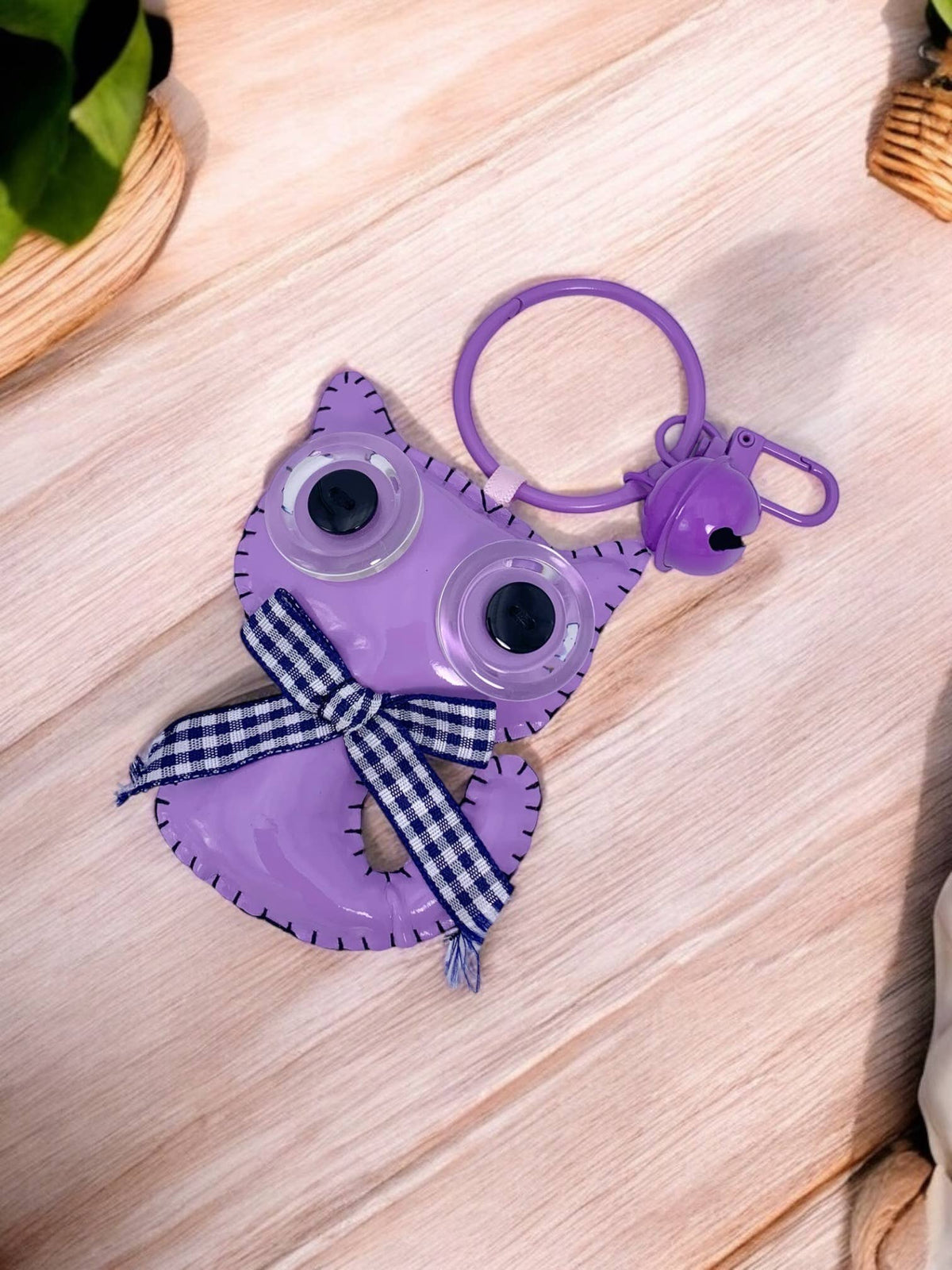 Porte-clé peluche avec clochette JSG02