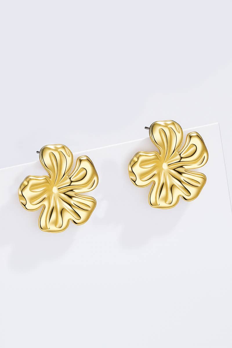 Stainless steel earrings 124AQ510