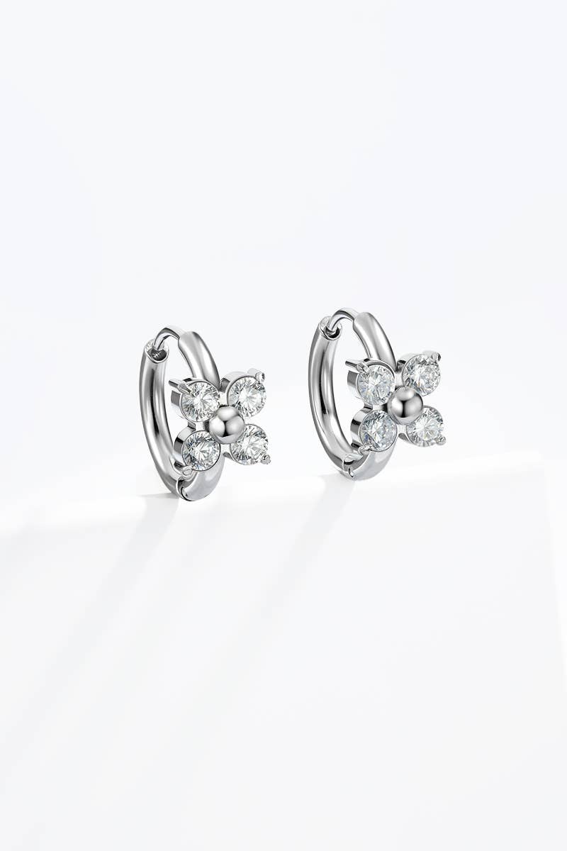 Stainless steel earrings 124AQ574