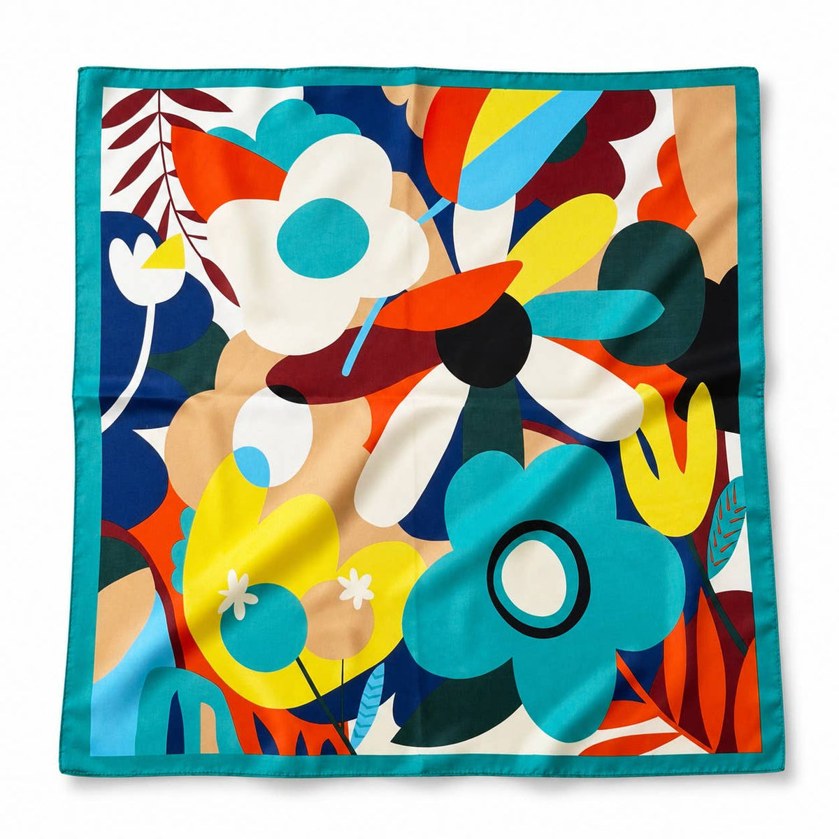 Printed scarf 70 x 70 cm FL59