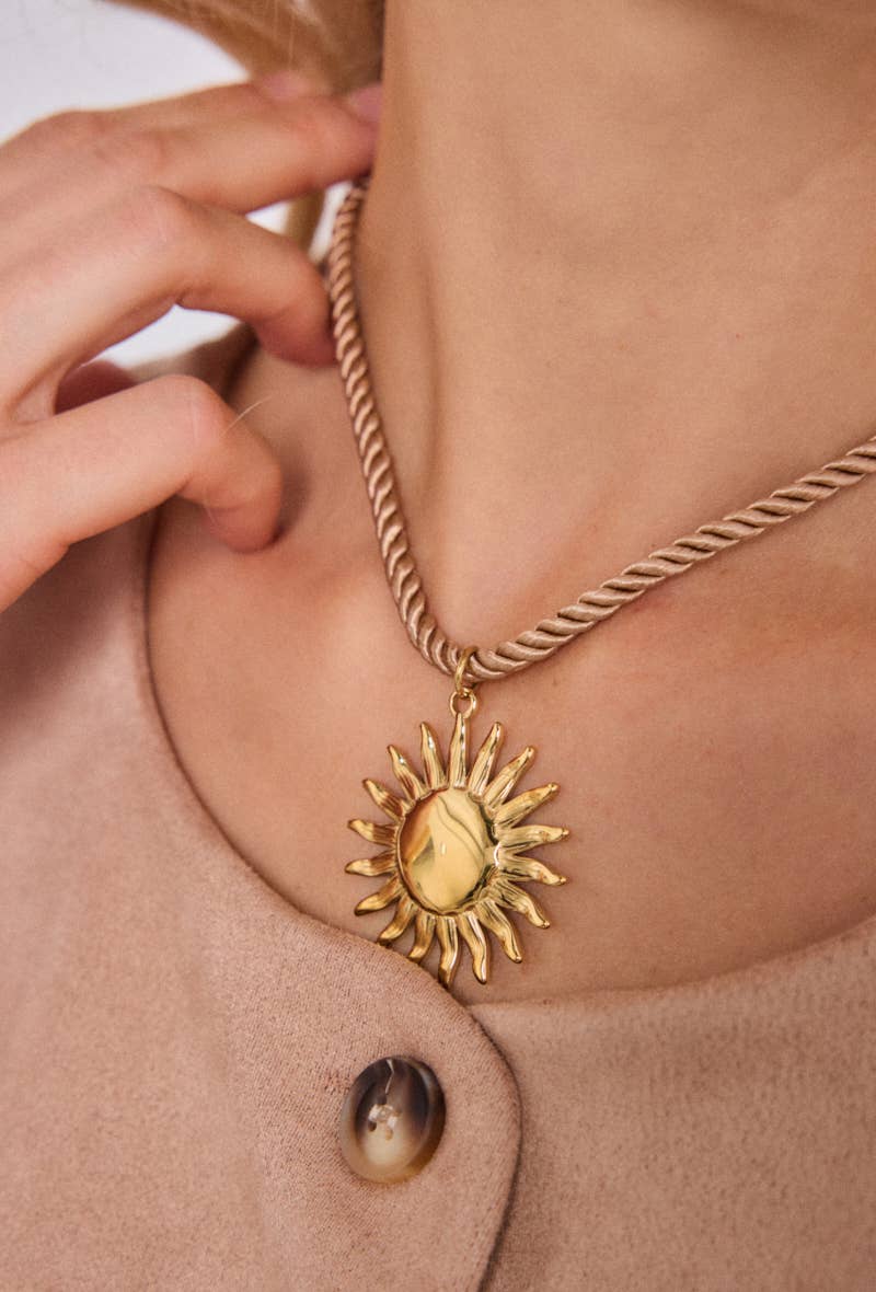 Stainless steel necklace 224AQ168