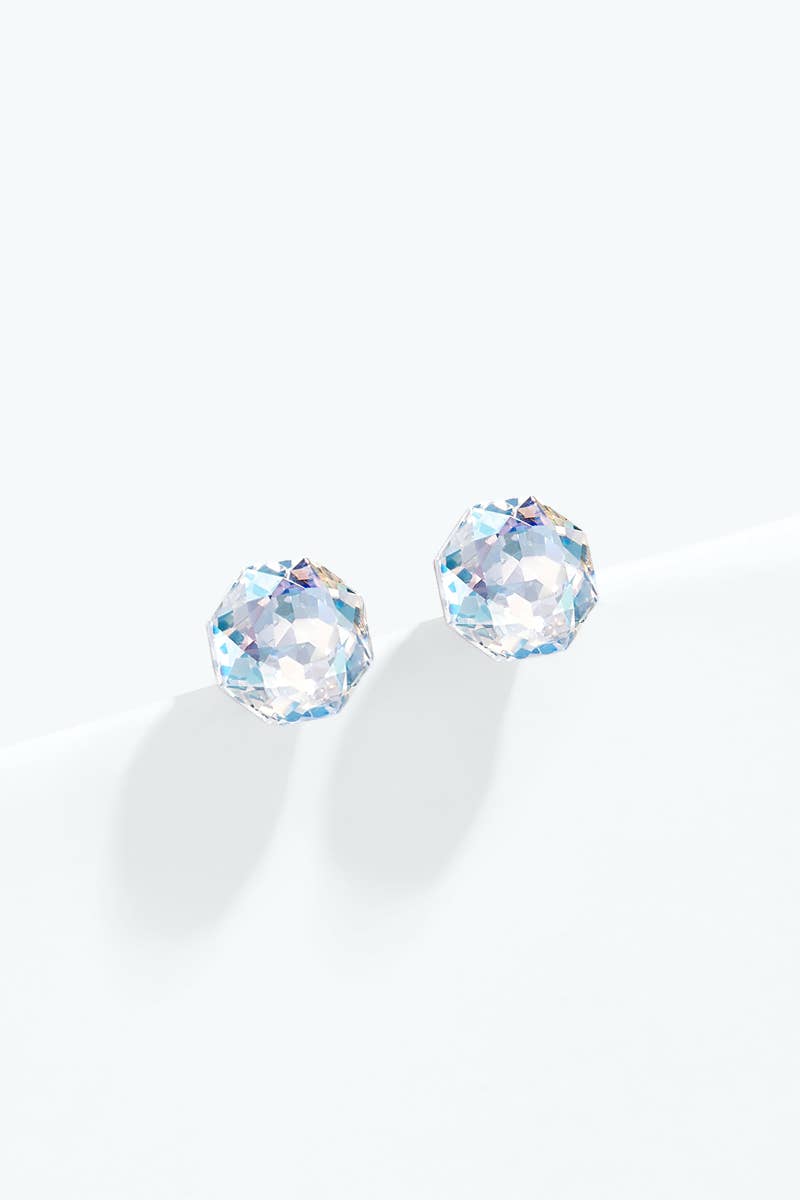 Boucles d'oreille en acier inoxydable 124AQ609
