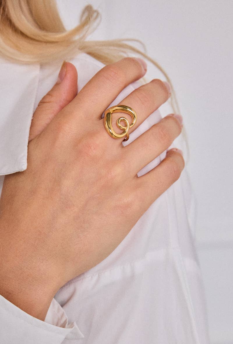 Bague en acier inoxydable 424AQ234