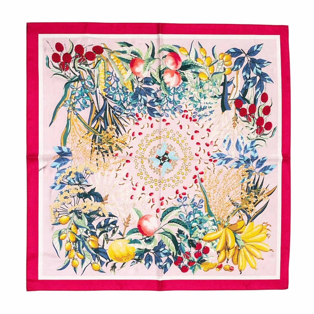 Foulard à motif 65 X 65 CM FL372DF