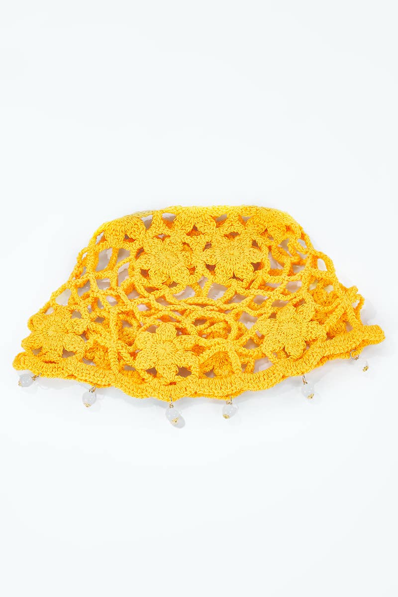 MJ500HS cotton crochet beanie