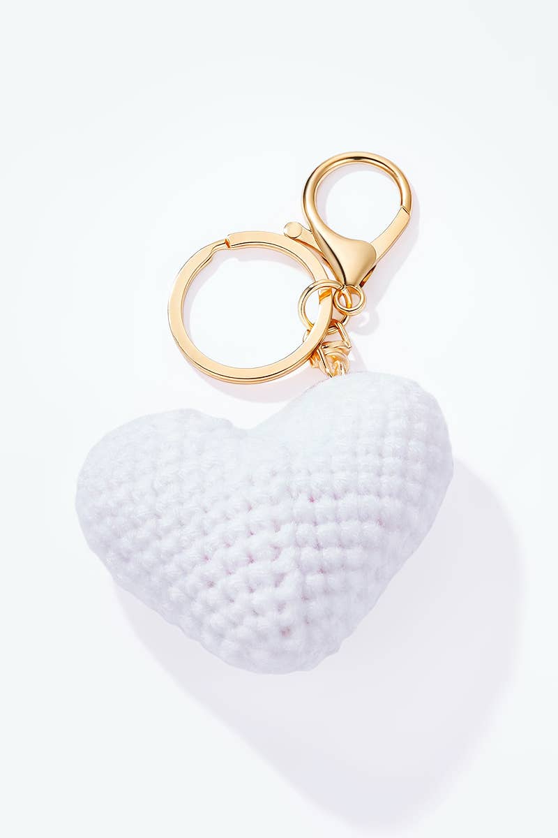 Grigri accessoires de sac Coeur en crochet PC060HZ