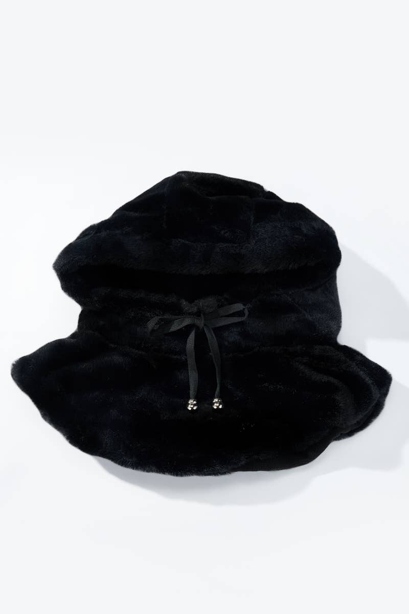 Faux-fur balaclava MJ214SD