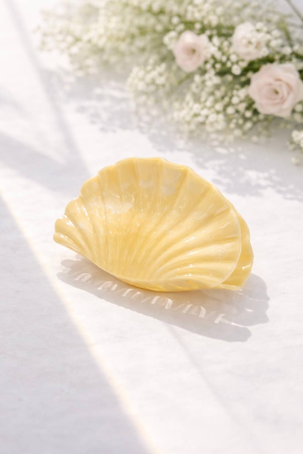 Seashell hair clip 9.5 cm YH83