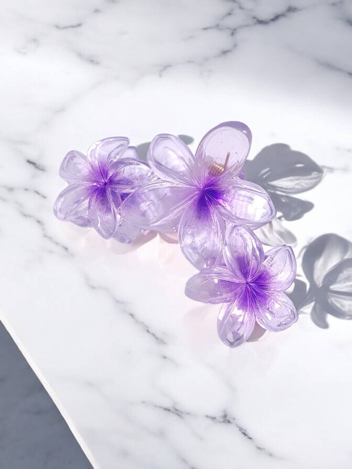 Pince à cheveux en forme de fleurs YH18