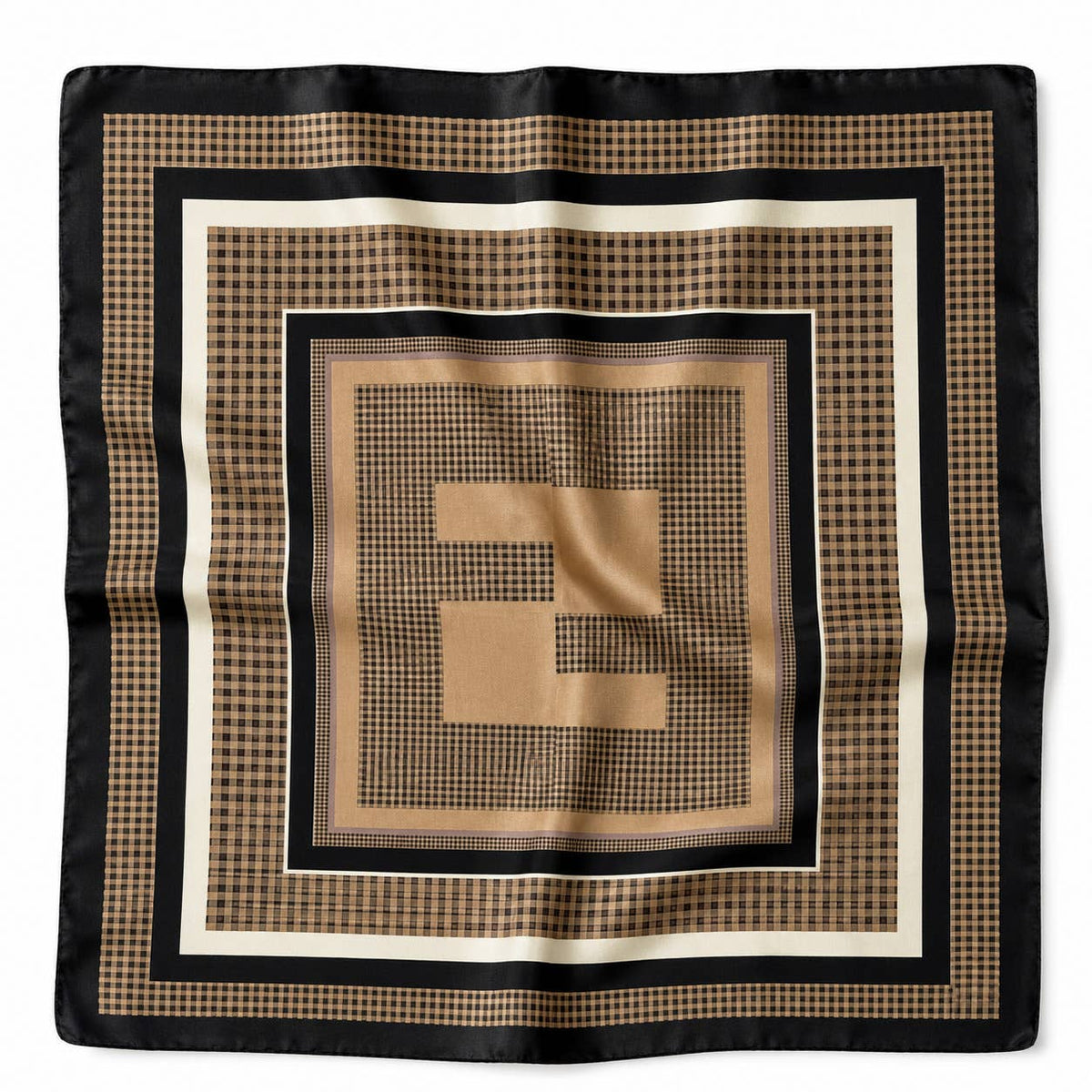 Patterned scarf 70 x 70 cm FL57