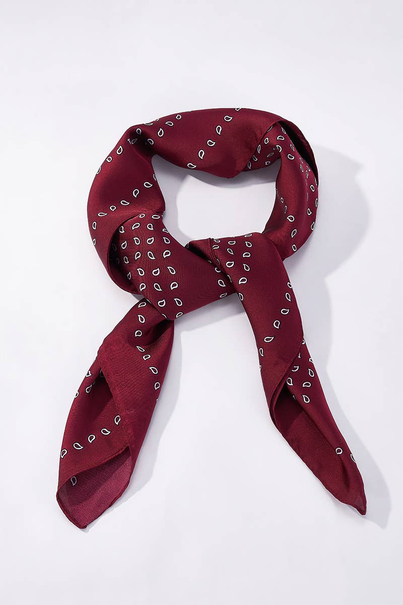 Foulard à motif 65 X 65 CM FL390DF