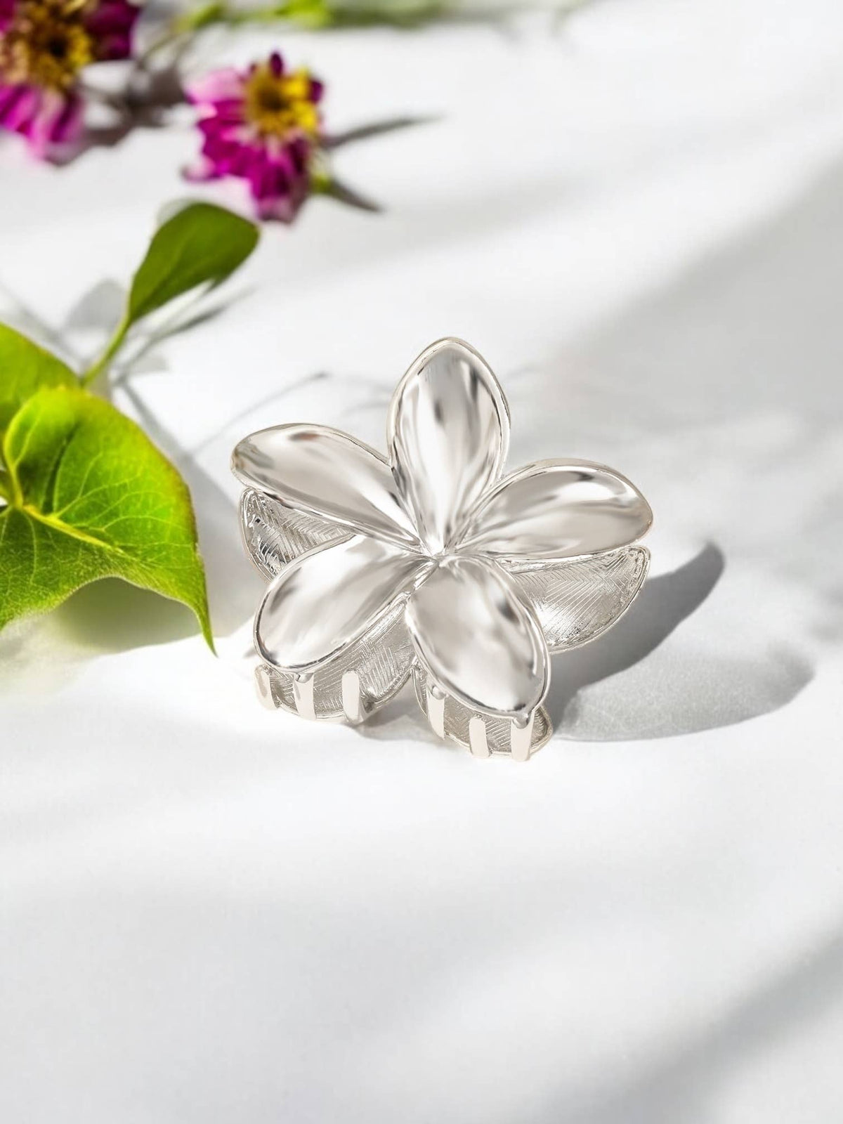 Pince à cheveux en forme de fleur ZE17
