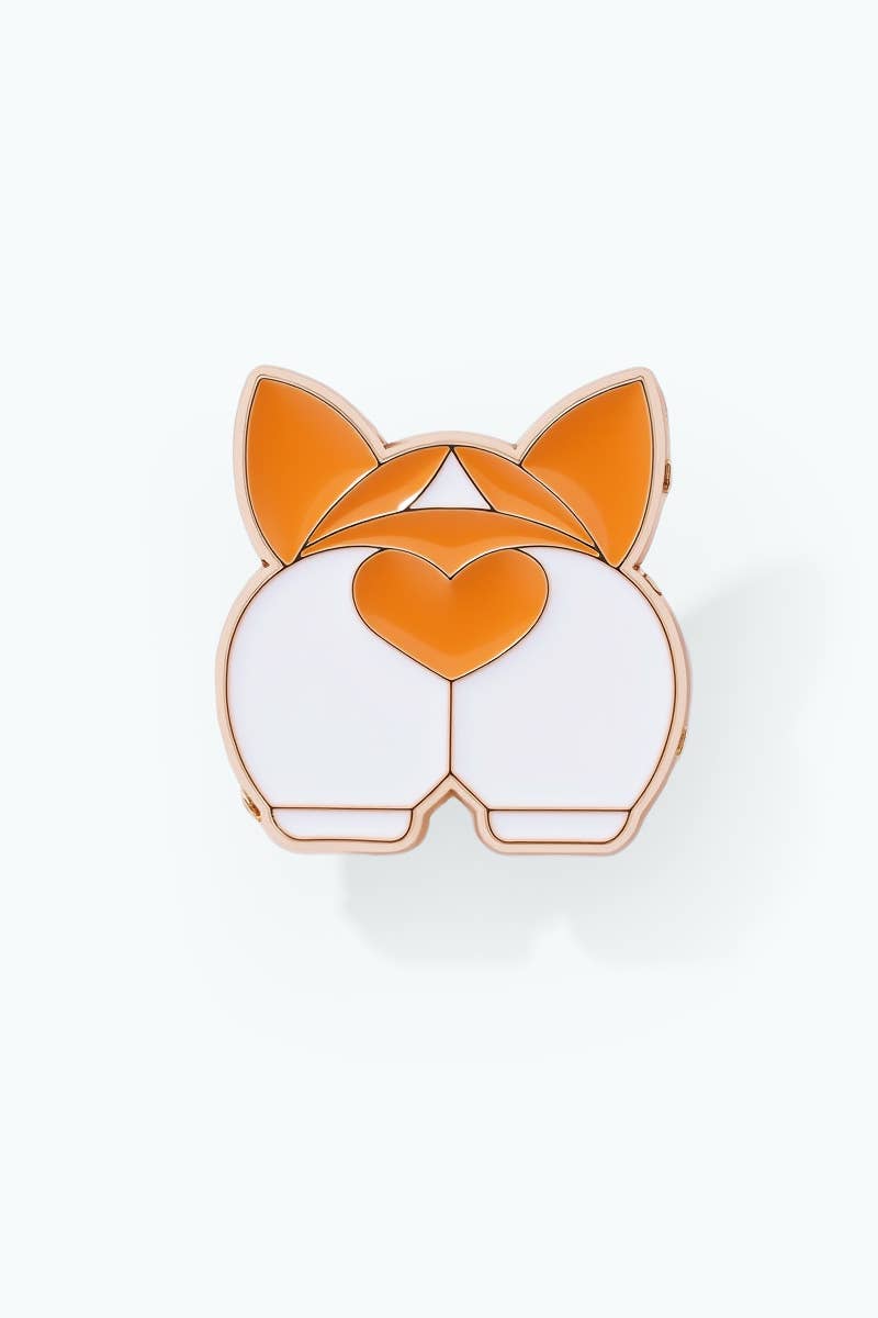 Dog resin pin 2.5cm BHY107XC