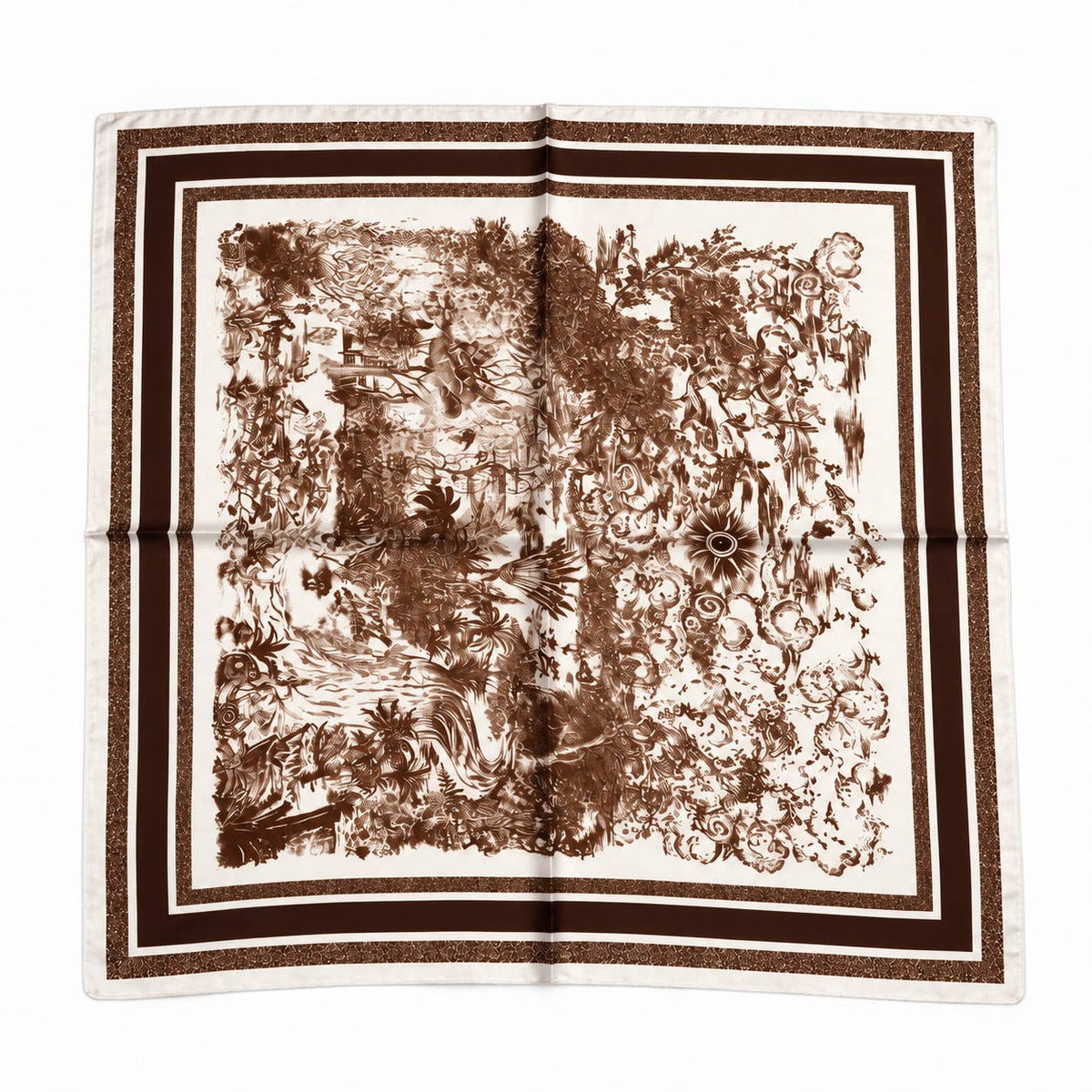 Foulard à motif 65 X 65 CM FL365DF