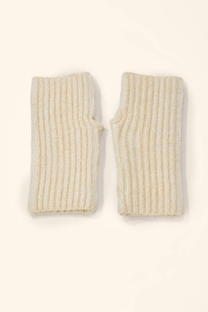 Solid ribbed mitten MT202SD